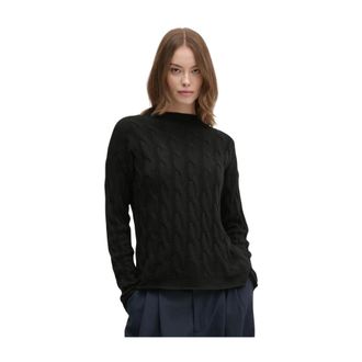 Benetton Dames, Truien, Zwart, Maat: XS Wol