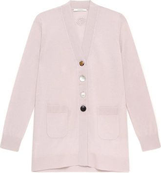 Maliparmi Colours of the World Cardigan - Dames - Vesten - Roze - S - Wol - Truien & Vesten