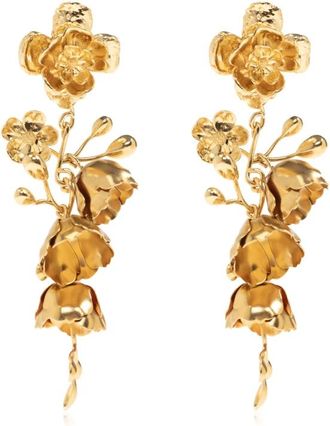 Chlo&eacute; Earrings, female, Yellow, Size: ONE SIZE Bouquet Earrings