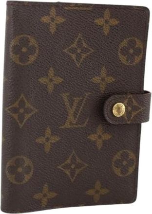 Louis Vuitton Pre-owned Accessories, female, Brown, Size: ONE SIZE Pre-owned Day Planner Cover