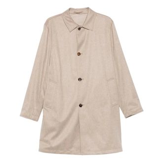 Kired Kired, Jassen, Heren, Beige, L, Beige Winterjas Peak Soprabito