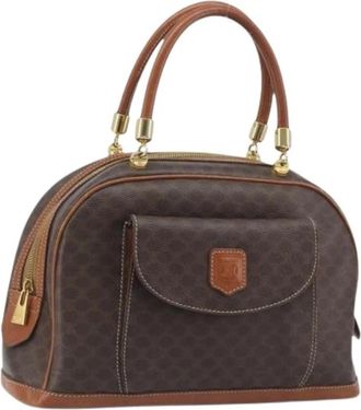Celine Pre-owned Vintage Hand Bag - Dames - Vintage Handtas - Bruin - ONE Size - Leer - Vintage