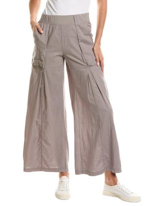 Xcvi Xcvi Charli Linen-Blend Wide Leg Pant