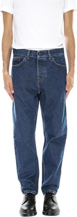 Carhartt Work in Progress Straight Jeans - Heren - Regular Fit Jeans - Blauw - W28 - Denim - Jeans