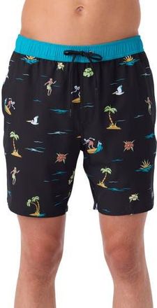 O'Neill Hermosa Swim Trunks in Black 4 at Nordstrom Rack, Size Xx-Large