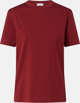 Brunello Cucinelli Monili cotton jersey T-shirt