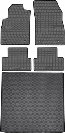 OEM Juego De Alfombrillas De Goma Para Coche Y Maletero Para Opel Astra Iv J Kombi (2010-2016)