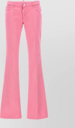 Dsquared2 flare waist jeans with pockets and loops