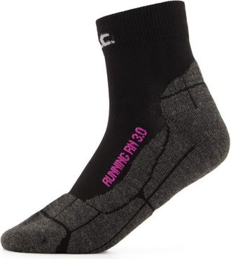 P.A.C. RN 3.0 Running Light Laufsocken für Damen | schwarz