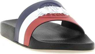 Moncler Basile Slides - Black