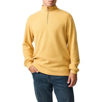 Rodd & Gunn Alton Ave Regular Fit Pullover Sweatshirt in Mustard at Nordstrom, Size X-Small