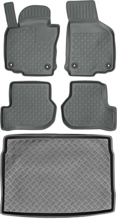 OEM Juego De Alfombrillas Para Coche Y Maletero Para Volkswagen Golf V Hatchback (2003-2009)
