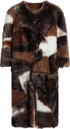 Prada Jassen, Dames, Veelkleurig, S, Cappotto Monopetto