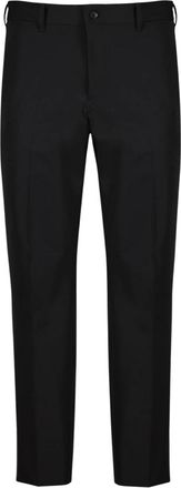 Prada Techno Stretch Broek - Heren - Nette broeken - Zwart - M - Polyester - Broeken