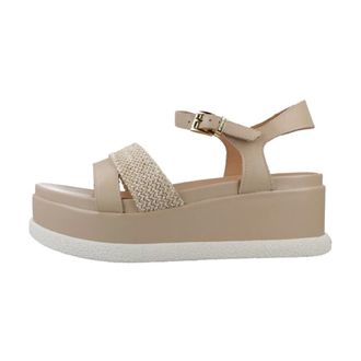 Stonefly Arianna 4 LTH Raffia - - Shoes - Donna - Beige - 36 EU