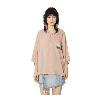 Undercover Dames, Blouses & Shirts, Beige, Maat: XS