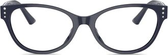 Jimmy Choo Eyewear oval-frame glasses - Blue