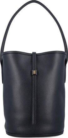 By Malene Birger Borsa a secchiello in pelle - Nero