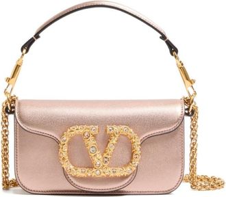 Valentino Garavani Loco Small Leather Shoulder Bag