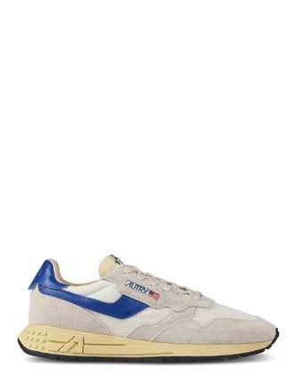 Autry Low-Top Sneakers with Suede and Mesh Uppers
