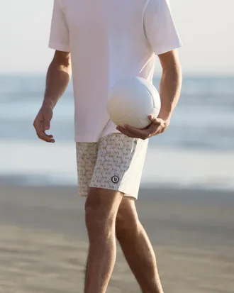 Vuori Clothing Maverick Volley Shorts Lined | Storm Blue Bali | Medium