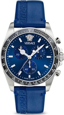 Versace Greca Chrono 43mm - Blu