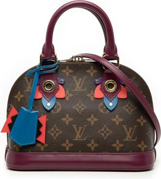 Louis Vuitton 2015 Monogram Totem Alma BB satchel - Marrone