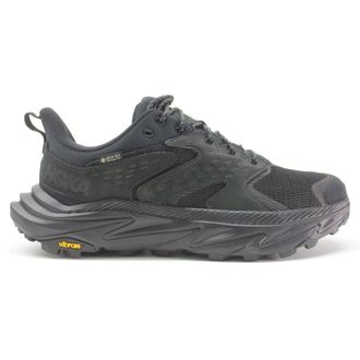 Hoka One One Hoka Anacapa 2 Low GTX Nubuck Textile Mens Low Top Trainers - Black Black - Size:UK 11.5