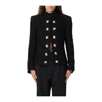 Balmain Textured Buttoned Jacket