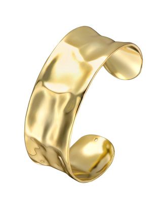 Rachel Glauber 14K Plated Statement Bangle Bracelet