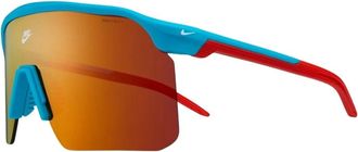 Nike Expedition Shield Mirrored Zonnebrillen - Heren - Zonnebrillen - Veelkleurig - 61 MM - Accessoires