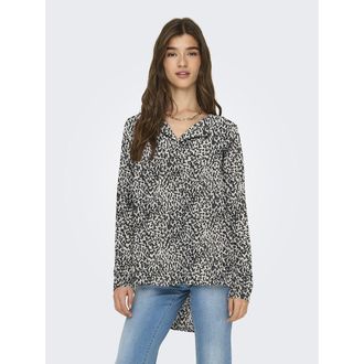 Only Bedrukte blouse met lange mouwen