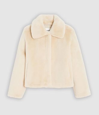 Apparis Manteau Elis Latte