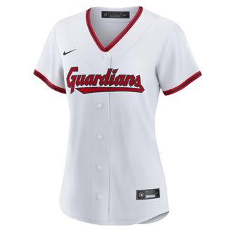 Nike Cleveland Guardians Nike Womens MLB Replica Jersey in White | R3250CYZGUA-Y60