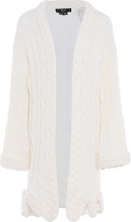 Faina Gebreide jas Dames wolwit