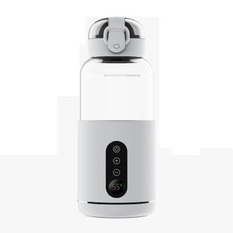 OEM Calentador De Biberones Inal&aacute;mbrico Port&aacute;til, Recargable Por Usb, Temperatura Ajustable, Calentador De Leche Materna Con Capacidad De 300 Ml