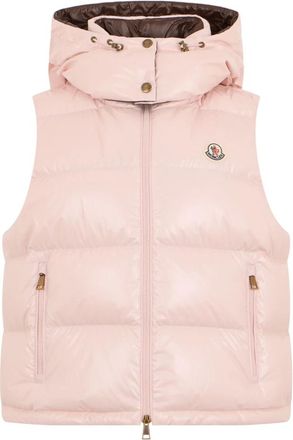 Moncler Dames, Jassen, Roze, Maat: XS