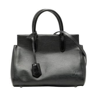 Louis Vuitton Pre-owned Leren Handtas - Dames - Pre-owned - Zwart - Maat: ONE Size Leer