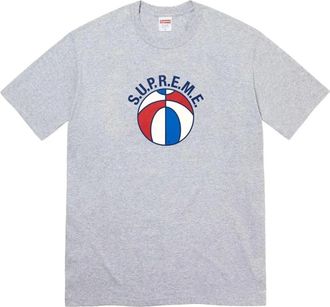 SUPREME T-shirt League con stampa - Grigio