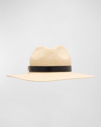 Michael Kors Karlie Straw Fedora