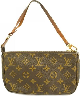 Louis Vuitton Brown Pouch (Pre-Owned)
