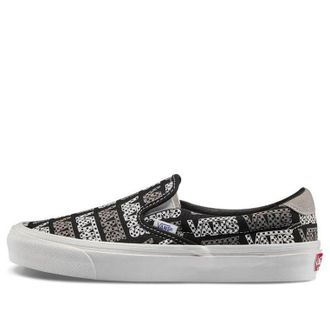 Vans Slip-On 59 LX Black Logo Checkerboard VN0A4BVDVZ9
