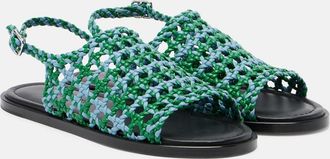 J.W.Anderson Net fishnet sandals