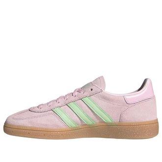 adidas (WMNS) adidas Handball Spezial Pink Green Spark Gum JR3640