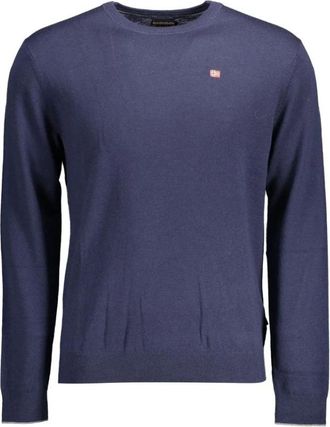 Napapijri Heren, Truien, Blauw, Maat: L Wol