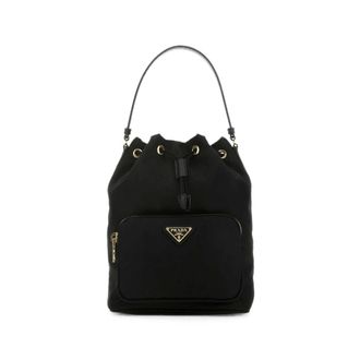 Prada Duet Re-Nylon Bucket Bag