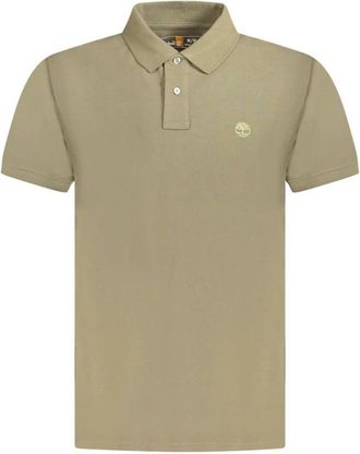 Timberland Klassiek Poloshirt Korte Mouwen - Heren - Polos - Bruin - S - Tops