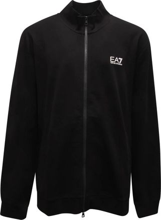 Armani Zip-throughs, male, Black, Size: 4XL Training Regular Tuta T-Top + Pants
