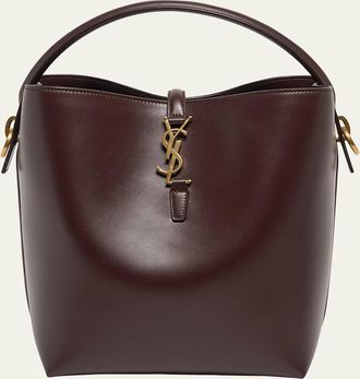 Saint Laurent Le 37 YSL Bucket Bag in Smooth Leather