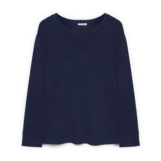 Fiorella Rubino Maglione Girocollo - - Knitwear - Donna - Blu - L